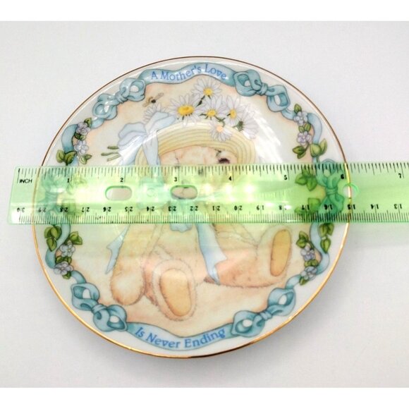 Cherished Teddies Mothers Love Vintage 2001 Plate Priscilla Hillman Enesco - Picture 3 of 10
